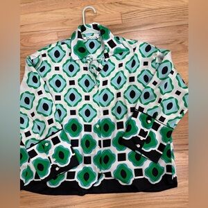 Zara Geometric Print Shirt